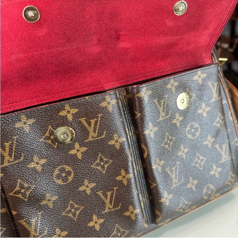 Louis Vuitton Viva Cite Monogram Shoulder Bag in Brown and Tan - Picture 11 of 13